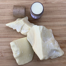 Load image into Gallery viewer, Cacao butter lip balm made from organic cacao butter