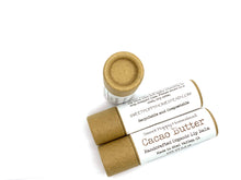 Load image into Gallery viewer, Eco friendly cacao butter lip balm