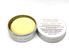 Load image into Gallery viewer, Zero Waste Organic Unscented Cacao Butter Solid Lotion Bar