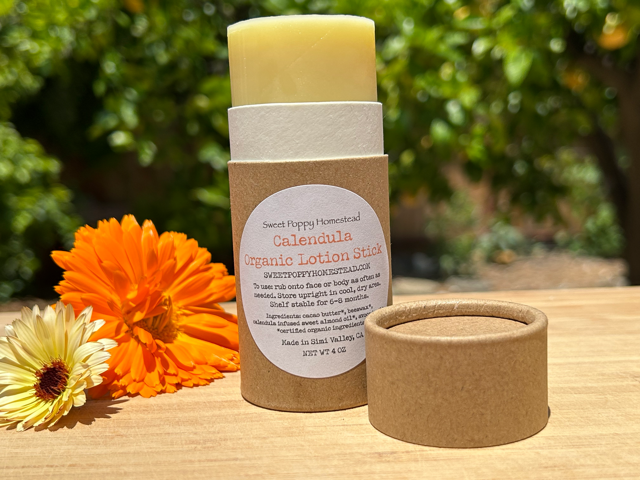 Organic Body Lotion Stick