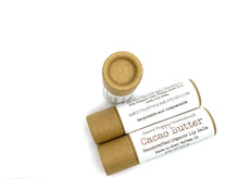 Load image into Gallery viewer, Eco friendly cacao butter lip balm
