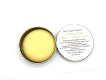 Load image into Gallery viewer, Lemongrass lotion bar in tin
