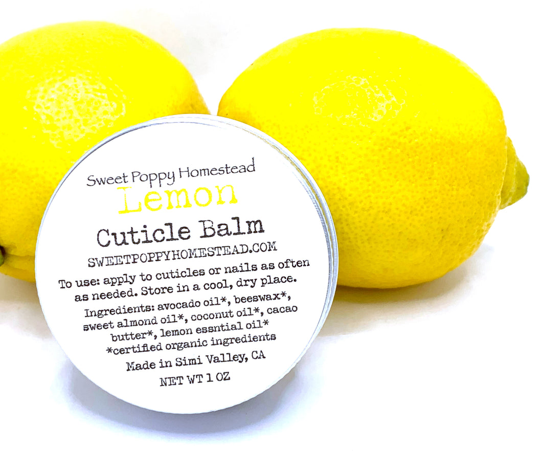 Lemon Cuticle Balm