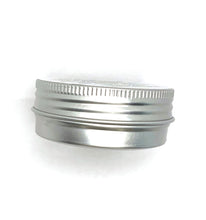 Load image into Gallery viewer, Peppermint lotion bar in tin side view
