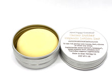 Load image into Gallery viewer, Zero Waste Organic Unscented Cacao Butter Solid Lotion Bar
